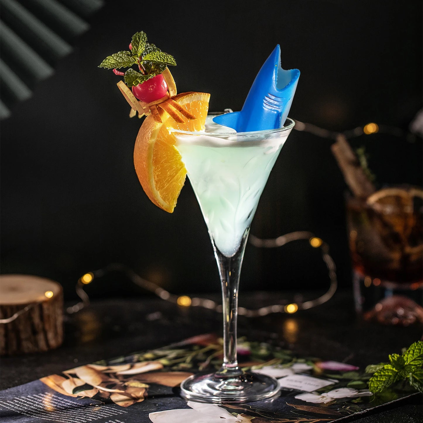 The Original Shark Attack Toy for Cocktail & Drinks