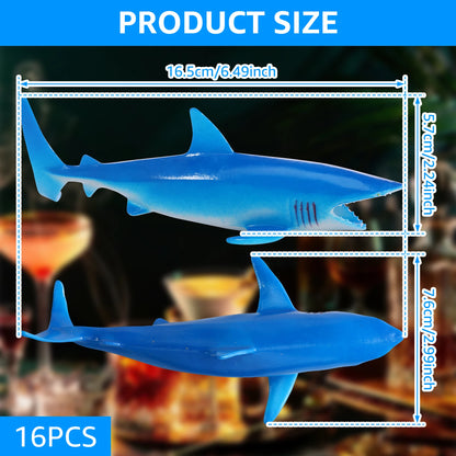 The Original Shark Attack Toy for Cocktail & Drinks